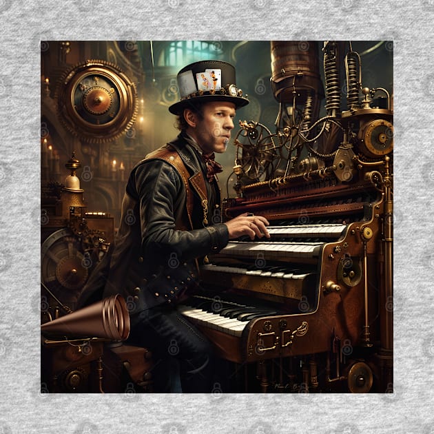 Tom Waits Steampunk by IconsPopArt